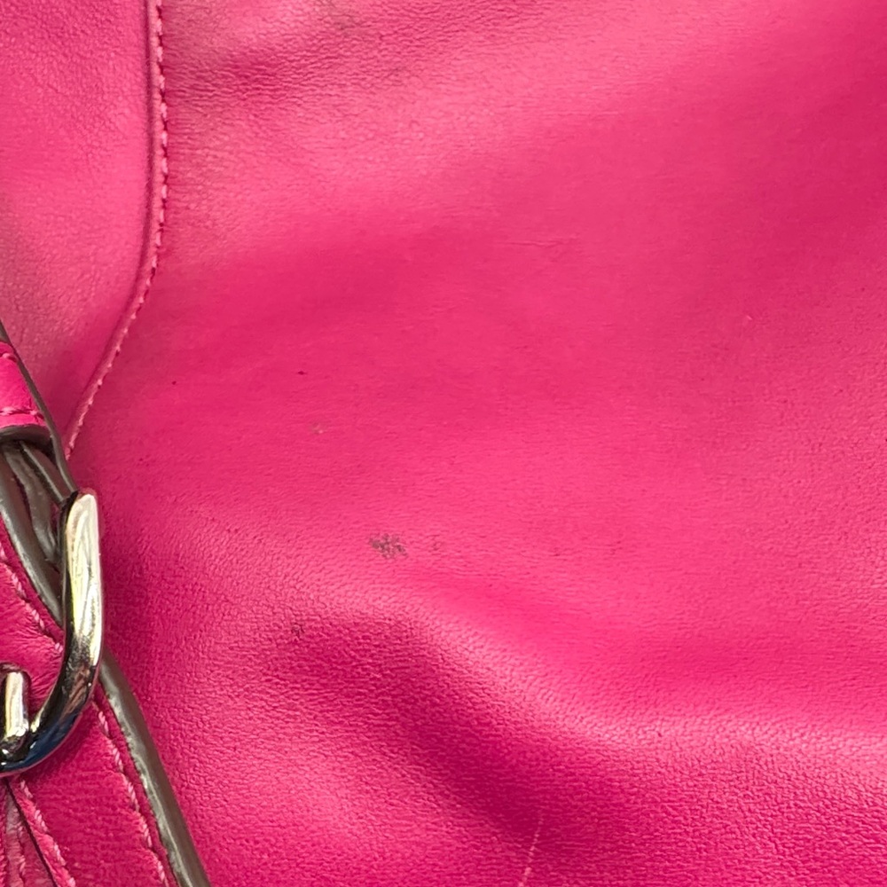 💖 Coach Large Fuchsia Bucket Bag – Double Hangtag & Handles! 💖 - Picture 12 of 13